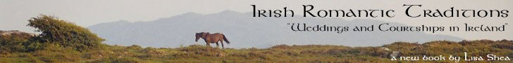 Irish Romantic Traditions - Wedding and Courtships in Ireland  A New Book by Lisa Shea