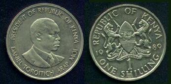 One Shilling Coin