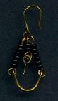 Metal Earring with Beads
