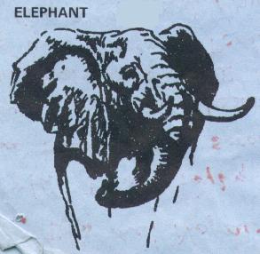 Elephant on stationery